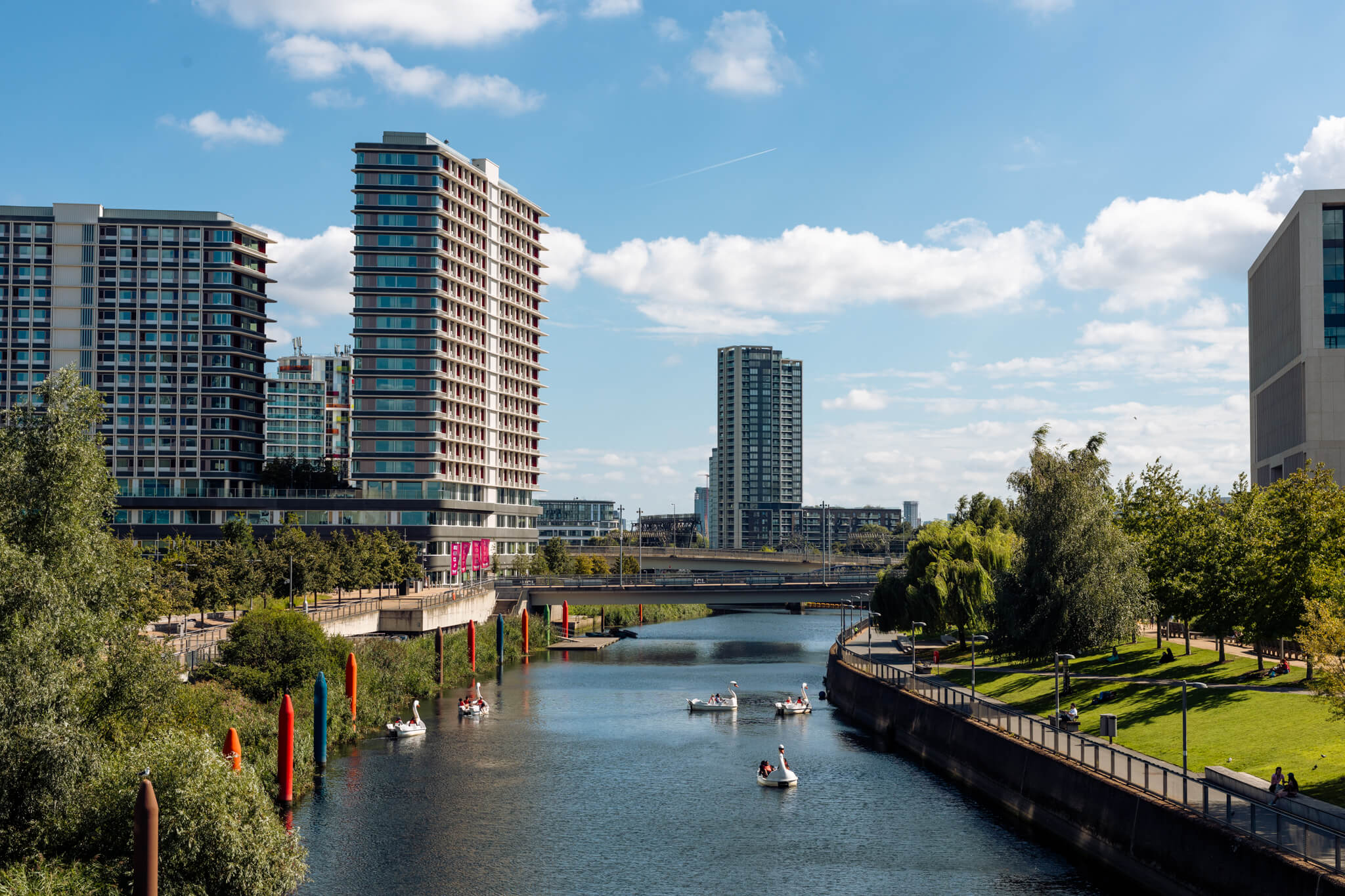 One of the waterways around Stratford Cross